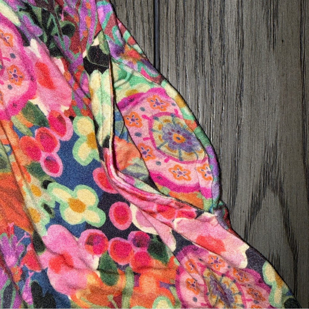 NWT Natural Life Opal Buttersoft Ballet Dress Size Small Floral A-Line Stretch - Picture 5 of 10